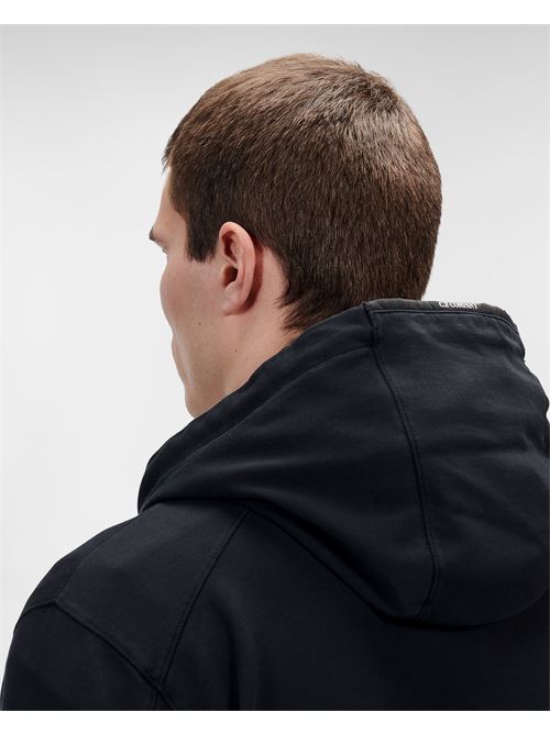light fleece zipped hoodie C.P. COMPANY | CMSS034A-002246G999